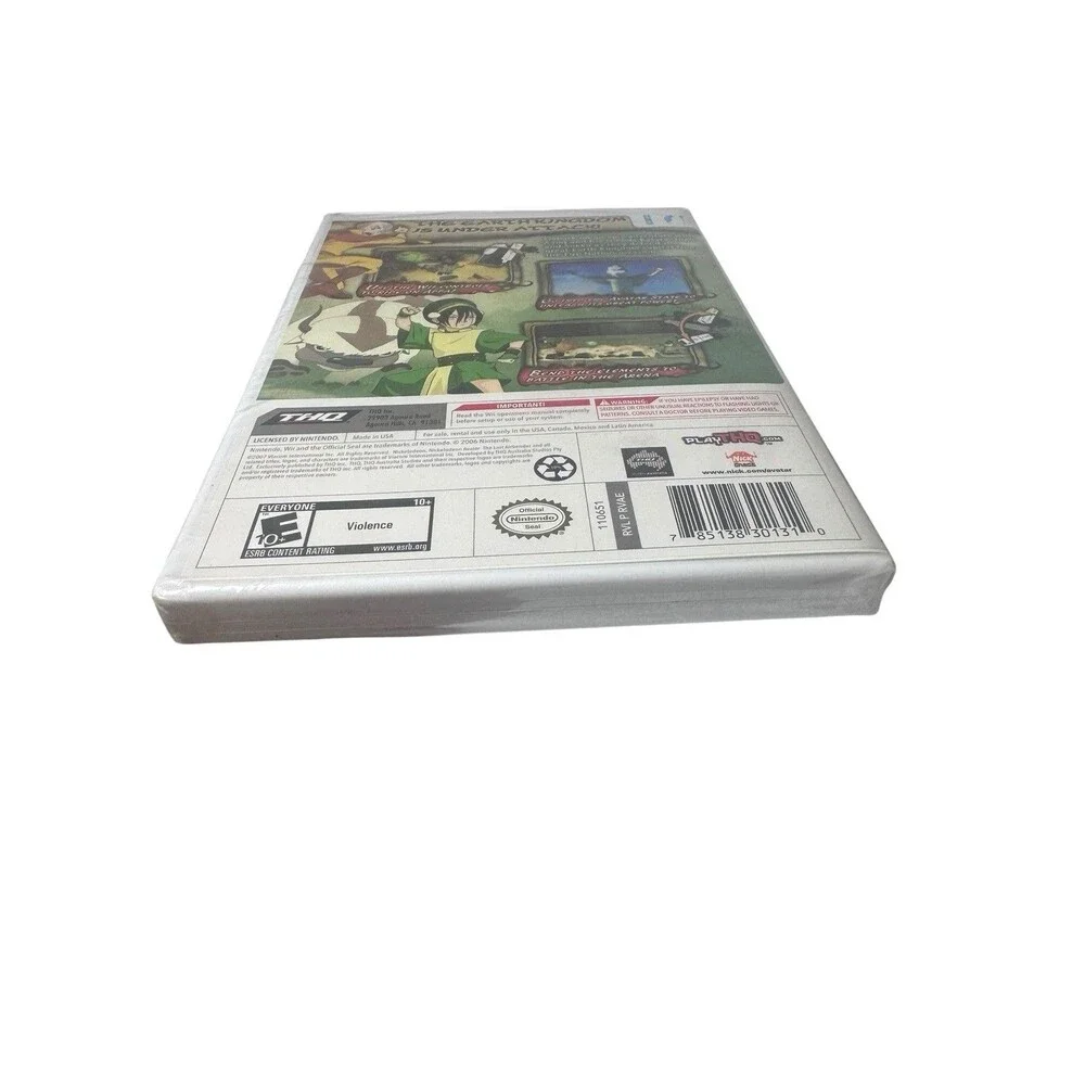 NEW Avatar: The Last Airbender - The Burning Earth (Nintendo Wii, 2007) Sealed